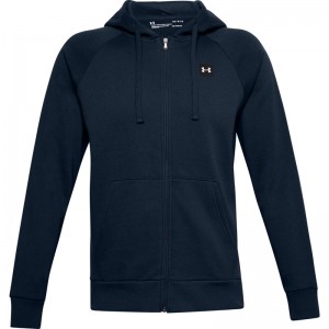 Under Armour Rival Fleece FZ Hoodie (1357111-408)Ανδρική Φούτερ Ζακέτα με Κουκούλα και Τσέπες Navy Μπλε Under Armour Rival Fleece FZ Hoodie (1357111-408)Ανδρική Φούτερ Ζακέτα με Κουκούλα και Τσέπες Navy Μπλε