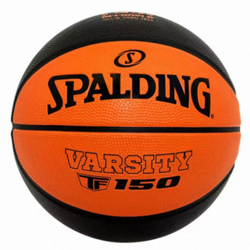 SPALDING VARSITY FIBA TF-150 Size 7 Bi-Color (84-620Z1)ΜΠΑΛΑ ΜΠΑΣΚΕΤ OUTDOOR ΠΟΡΤΟΚΑΛΙ/ΜΑΥΡΟ