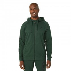 ASICS FZ HOODIE (2031A983-301)Ανδρική Φούτερ Ζακέτα με Κουκούλα  ΠΡΑΣΙΝΗ