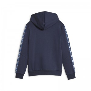 PUMA ESSENTIALS TAPE CAMO HOODIE FL YOUTH (676340-06)ΠΑΙΔΙΚΗ ΦΟΥΤΕΡ ΜΠΛΟΥΖΑ ΜΕ ΚΟΥΚΟΥΛΑ ΜΠΛΕ