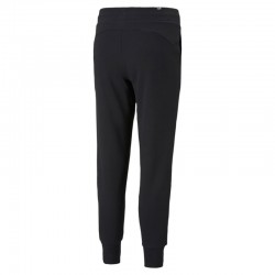 PUMA ESS Sweatpants FL cl (586839-01)Παντελόνι Γυναικείας Φόρμας με Λάστιχο Μαύρο