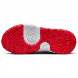 Nike Team Hustle D11 PS (DV8994-102)Παιδικά Παπούτσια Μπάσκετ Summit White / Track Red