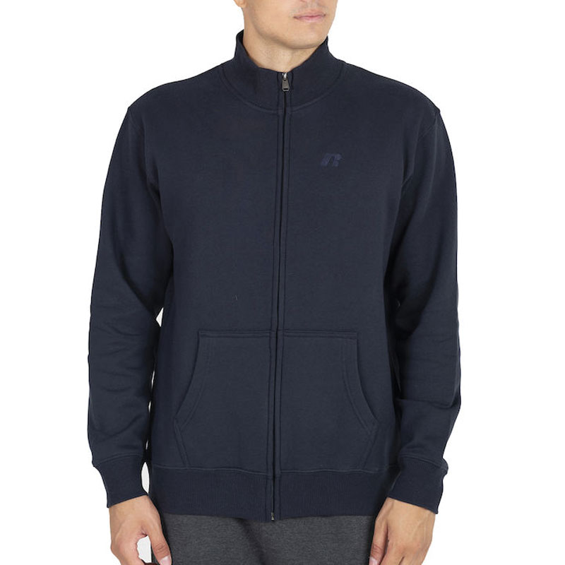 RUSSELL TRACK JACKET (A3-007-2-NA-190)ΑΝΔΡΙΚΗ ΦΟΥΤΕΡ ΖΑΚΕΤΑ ΜΠΛΕ