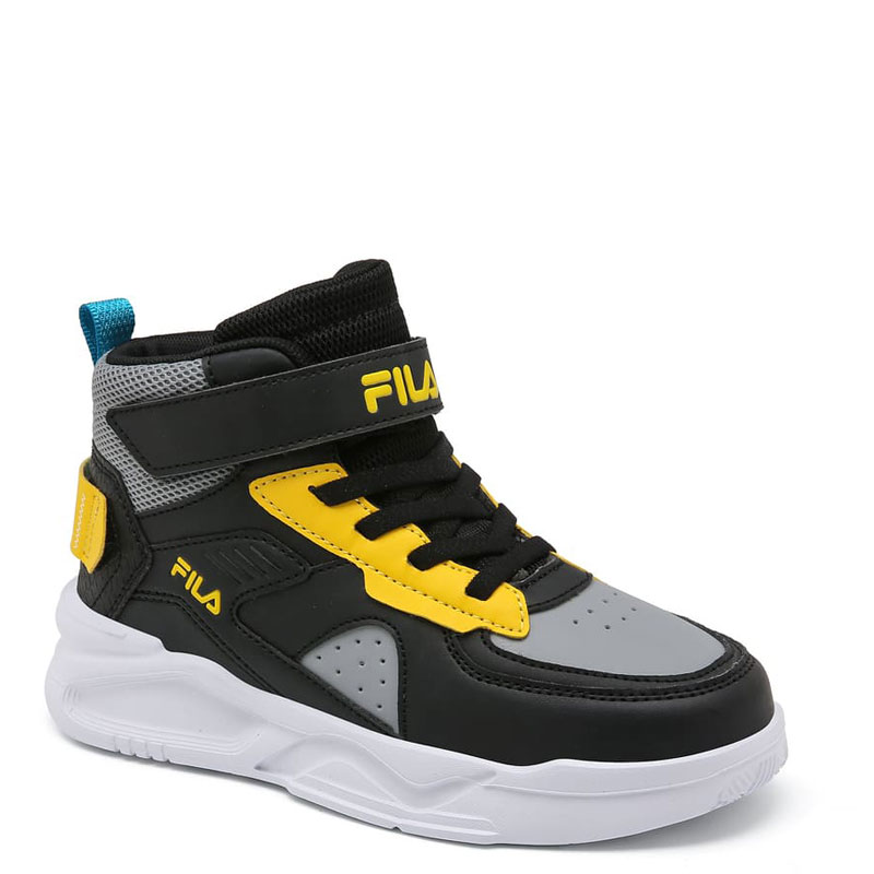 Fila Memory Ayo 2 Velcro Kids (3YF33005-050)ΠΑΙΔΙΚΑ ΠΑΠΟΥΤΣΙΑ Black / Yellow