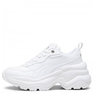 Puma Cilia Wedge (393915-02)Γυναικεία Sneakers Λευκά