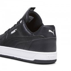 PUMA CAVEN 2.0 LOGOBSESSION (394667-02)Ανδρικά Sneakers ΜΑΥΡΟ/ΛΕΥΚΟ