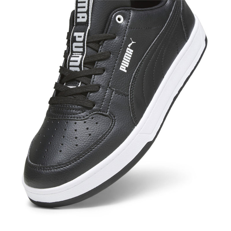 PUMA CAVEN 2.0 LOGOBSESSION (394667-02)Ανδρικά Sneakers ΜΑΥΡΟ/ΛΕΥΚΟ