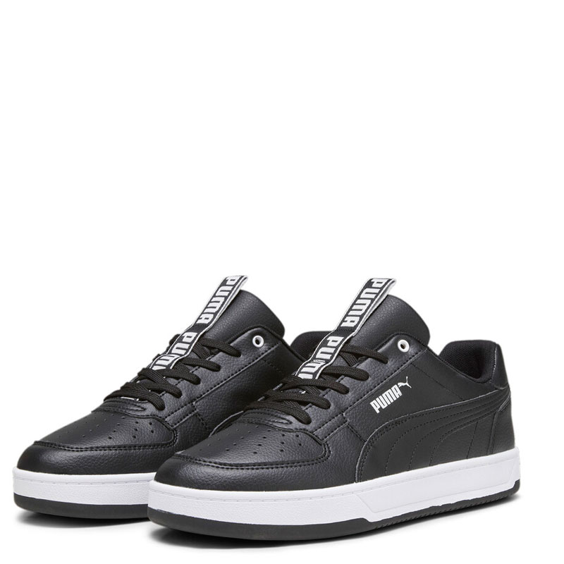 PUMA CAVEN 2.0 LOGOBSESSION (394667-02)Ανδρικά Sneakers ΜΑΥΡΟ/ΛΕΥΚΟ