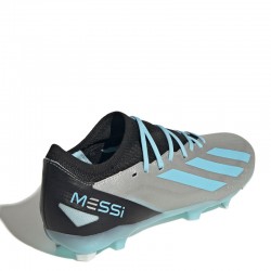 Adidas Crazyfast Messi.3 FG (IE4078)Ποδοσφαιρικά Παπούτσια με Τάπες Ασημί