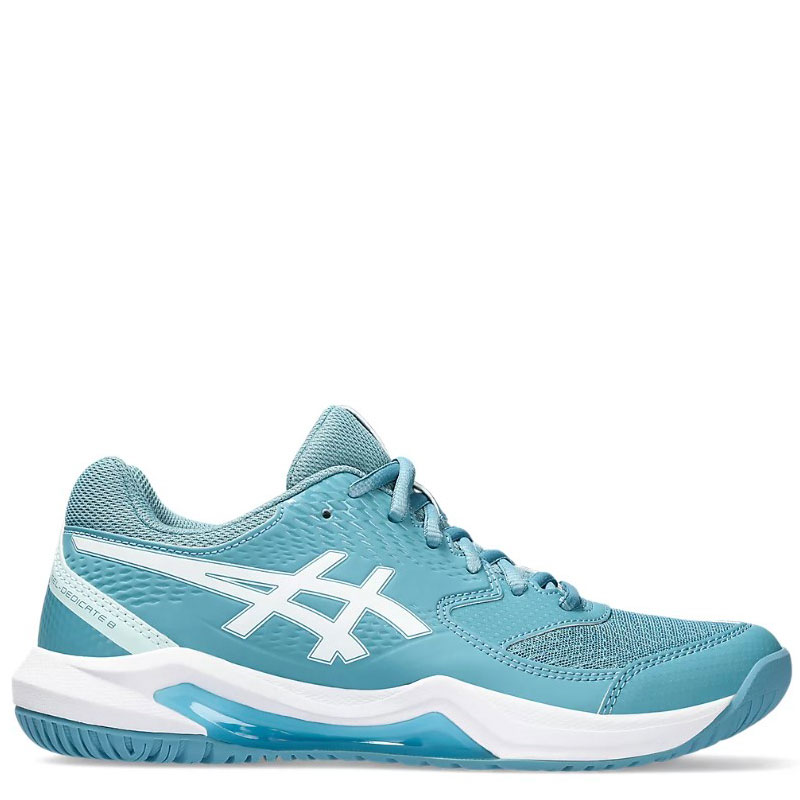 ASICS Gel-Dedicate 8 WMNS (1042A237-400)ΓΥΝΑΙΚΕΙΑ ΠΑΠΟΥΤΣΙΑ ΤΕΝΝΙΣ Gris Blue/White