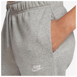 Nike Sportswear Club Fleece (DQ5191-063)Γυναικείο Παντελόνι Φόρμας ΓΚΡΙ