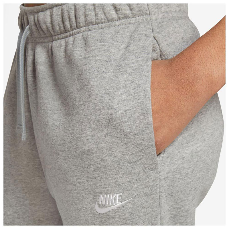 Nike Sportswear Club Fleece (DQ5191-063)Γυναικείο Παντελόνι Φόρμας ΓΚΡΙ