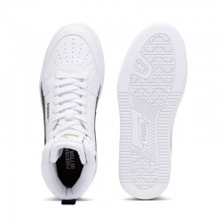 PUMA Caven 2.0 Mid Youth (393842-01)ΠΑΙΔΙΚΟ ΥΠΟΔΗΜΑ ΜΠΟΤΑΚΙ  White/ Black/Gold