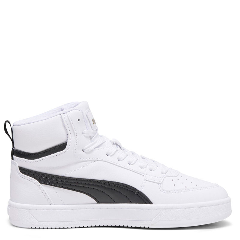 PUMA Caven 2.0 Mid Youth (393842-01)ΠΑΙΔΙΚΟ ΥΠΟΔΗΜΑ ΜΠΟΤΑΚΙ  White/ Black/Gold