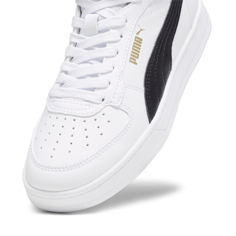 PUMA Caven 2.0 Mid Youth (393842-01)ΠΑΙΔΙΚΟ ΥΠΟΔΗΜΑ ΜΠΟΤΑΚΙ  White/ Black/Gold