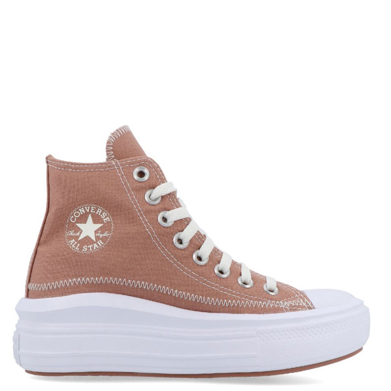 CONVERSE Chuck Taylor All Star Move Hi (A04672C)ΓΥΝΑΙΚΕΙΟ ΥΠΟΔΗΜΑ ΜΠΟΤΑΚΙ CLAY POT/ EGRET