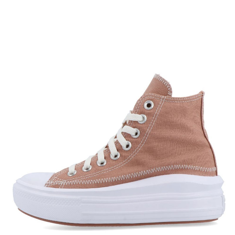 CONVERSE Chuck Taylor All Star Move Hi (A04672C)ΓΥΝΑΙΚΕΙΟ ΥΠΟΔΗΜΑ ΜΠΟΤΑΚΙ CLAY POT/ EGRET