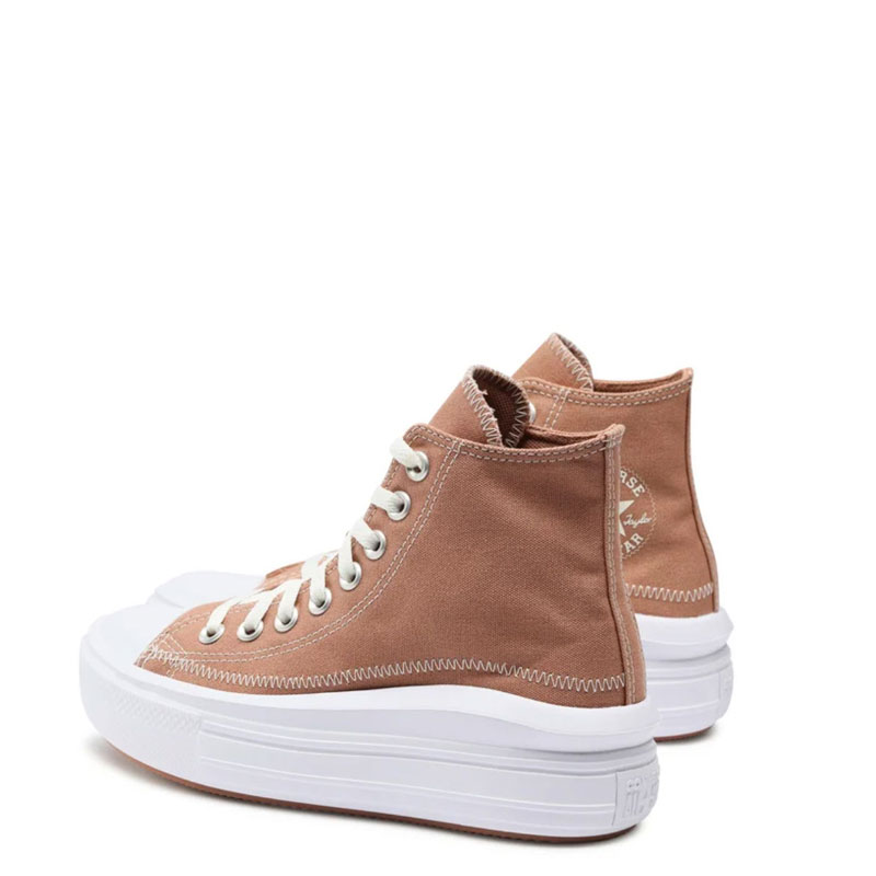 CONVERSE Chuck Taylor All Star Move Hi (A04672C)ΓΥΝΑΙΚΕΙΟ ΥΠΟΔΗΜΑ ΜΠΟΤΑΚΙ CLAY POT/ EGRET