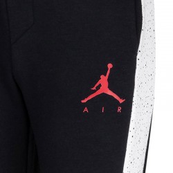 JORDAN JUMPMAN AIR SPECKLE FLC PANTS (95A168-F66)ΠΑΙΔΙΚΟ ΠΑΝΤΕΛΟΝΙ ΦΟΡΜΑΣ ΜΕ ΛΑΣΤΙΧΟ ΜΑΥΡΟ/ΛΕΥΚΟ