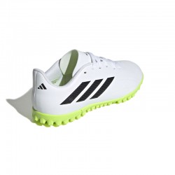 Adidas Performance COPA PURE.4 TF J (GZ2548)Παιδικά Ποδοσφαιρικά Παπούτσια με Σχάρα WHITE/BLACK/LIME