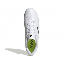 ADIDAS COPA PURE.4 FxG (GZ2536)Ανδρικα Ποδοσφαιρικά Παπούτσια με Τάπες  White / Core Black / Lucid Lemon