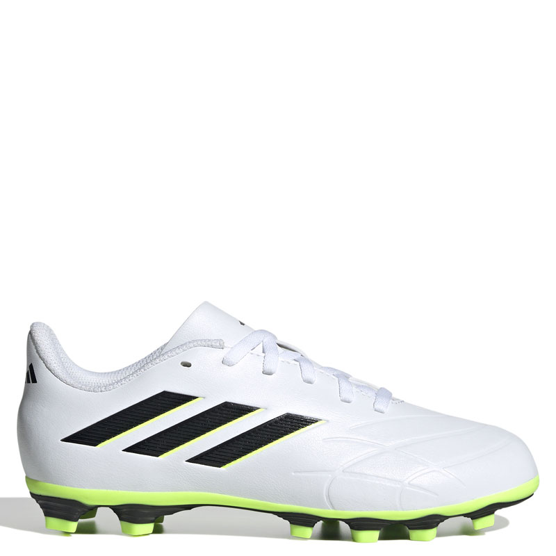 Adidas COPA PURE.4 FxG J (GZ2551)ΠΑΙΔΙΚΑ ΠΑΠΟΥΤΣΙΑ ΠΟΔΟΣΦΑΙΡΟΥ ΜΕ ΤΑΠΕΣ  Cloud White / Core Black / Lucid Lemon