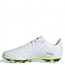 Adidas COPA PURE.4 FxG J (GZ2551)ΠΑΙΔΙΚΑ ΠΑΠΟΥΤΣΙΑ ΠΟΔΟΣΦΑΙΡΟΥ ΜΕ ΤΑΠΕΣ  Cloud White / Core Black / Lucid Lemon