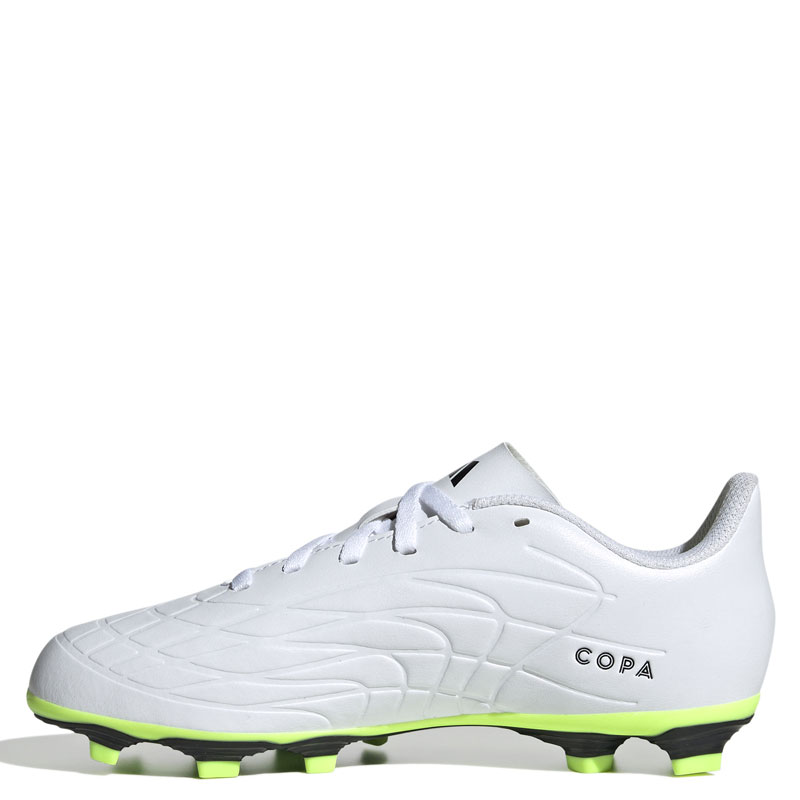 Adidas COPA PURE.4 FxG J (GZ2551)ΠΑΙΔΙΚΑ ΠΑΠΟΥΤΣΙΑ ΠΟΔΟΣΦΑΙΡΟΥ ΜΕ ΤΑΠΕΣ  Cloud White / Core Black / Lucid Lemon