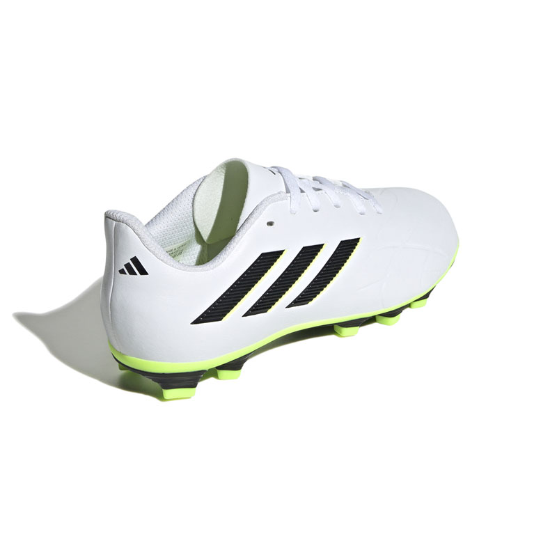 Adidas COPA PURE.4 FxG J (GZ2551)ΠΑΙΔΙΚΑ ΠΑΠΟΥΤΣΙΑ ΠΟΔΟΣΦΑΙΡΟΥ ΜΕ ΤΑΠΕΣ  Cloud White / Core Black / Lucid Lemon