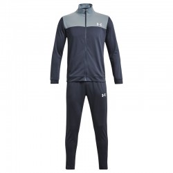 UNDER ARMOUR EMEA TRACKSUIT NOVELTY (1366212-044)ΑΝΔΡΙΚΟ ΣΕΤ ΦΟΡΜΑΣ Downpour Gray / Harbor Blue