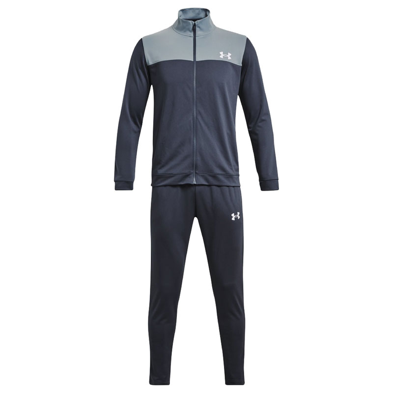 UNDER ARMOUR EMEA TRACKSUIT NOVELTY (1366212-044)ΑΝΔΡΙΚΟ ΣΕΤ ΦΟΡΜΑΣ Downpour Gray / Harbor Blue