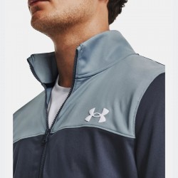 UNDER ARMOUR EMEA TRACKSUIT NOVELTY (1366212-044)ΑΝΔΡΙΚΟ ΣΕΤ ΦΟΡΜΑΣ Downpour Gray / Harbor Blue