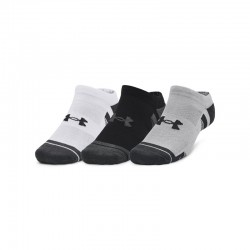 Under Armour UA Performance Tech 3pk NS (1379503-011)UNISEX ΚΑΛΤΣΕΣ 3 ΤΕΜΑΧΙΑ  ΜΑΥΡΟ/ΓΚΡΙ/ΛΕΥΚΟ