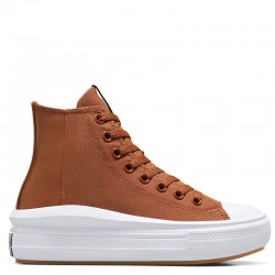 CONVERSE Chuck Taylor All Star Move Platform Tortoise (A04673C)ΓΥΝΑΙΚΕΙΑ ΜΠΟΤΑΚΙΑ tawny owl/black/white