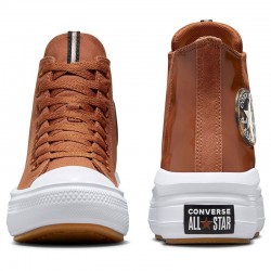 CONVERSE Chuck Taylor All Star Move Platform Tortoise (A04673C)ΓΥΝΑΙΚΕΙΑ ΜΠΟΤΑΚΙΑ tawny owl/black/white