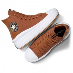 CONVERSE Chuck Taylor All Star Move Platform Tortoise (A04673C)ΓΥΝΑΙΚΕΙΑ ΜΠΟΤΑΚΙΑ tawny owl/black/white