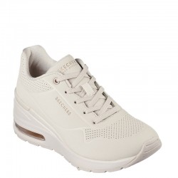 Skechers Million Air (155401-OFWT)Γυναικεία Sneakers Μπεζ Off/White
