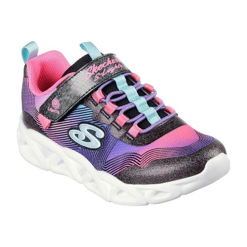 SKECHERS S Lights Twisty Brights 2.0 (302339L-BKMT)ΠΑΙΔΙΚΑ ΠΑΠΟΥΤΣΙΑ ΦΩΤΙΖΟΜΕΝΑ BLACK / MULTI