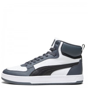 PUMA Caven 2.0 Mid (392291-05)ΑΝΔΡΙΚΟ ΜΠΟΤΑΚΙ White/Black/Strong Gray PUMA Caven 2.0 Mid (392291-05)ΑΝΔΡΙΚΟ ΜΠΟΤΑΚΙ White/Black/Strong Gray