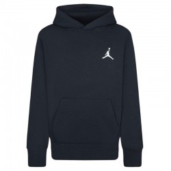 Jordan Essentials Pullover Hoodie Kids (95C551-023)Παιδικό Φούτερ Με Κουκουλα Μαυρο