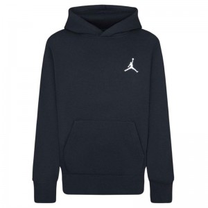 Jordan Essentials Pullover Hoodie Kids (95C551-023)Παιδικό Φούτερ Με Κουκουλα Μαυρο