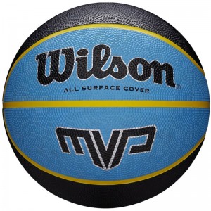Wilson MVP 295 (WTB9019XB07)Μπάλα Μπάσκετ Outdoor / Indoor SIZE 7 BLACK-BLUE Wilson MVP 295 (WTB9019XB07)Μπάλα Μπάσκετ Outdoor / Indoor SIZE 7 BLACK-BLUE