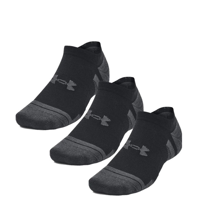 Under Armour Performance Tech ULT 3pk (1379502-001)ΜΑΥΡΕΣ ΚΑΛΤΣΕΣ 3 ΤΕΜΑΧΙΑ