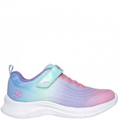 Skechers Jumpsters 2.0-Blurred Dreams (303397-TQMT)ΠΑΙΔΙΚΟ ΥΠΟΔΗΜΑ ΑΔΙΑΒΡΟΧΟ TURQUOISE / MULTI