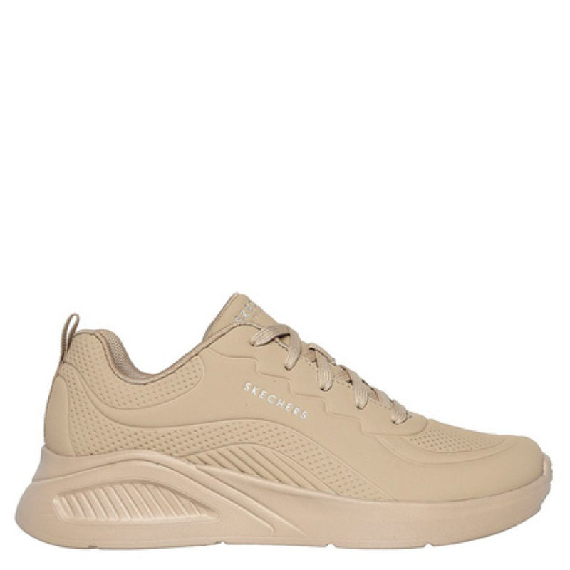 SKECHERS WMNS Deboss Durabuck Lace Up (177288-TPE)ΓΥΝΑΙΚΕΙΟ ΥΠΟΔΗΜΑ ΜΠΕΖ