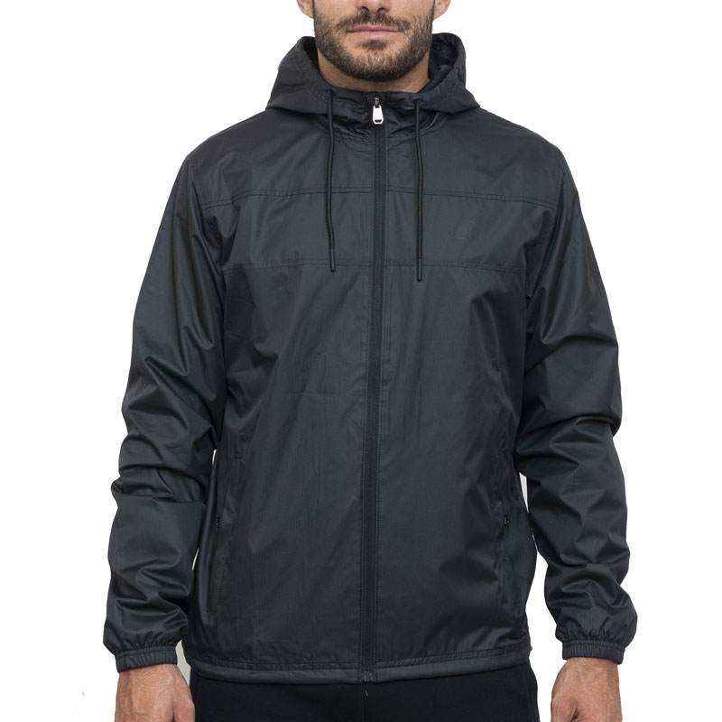 Russell Athletic Windbreaker (A3-723-2-IO-099)ΑΝΔΡΙΚΟ ΑΝΤΙΑΝΕΜΙΚΟ ΜΑΥΡΟ