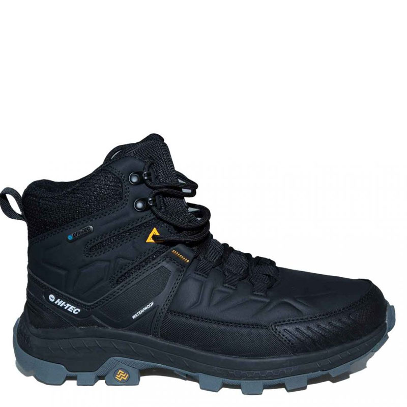 HI-TEC RAINIER HIKER WATERPROOF (O010616-021)ΑΝΔΡΙΚΟ ΜΠΟΤΑΚΙ ΑΔΙΑΒΡΟΧΟ ΜΑΥΡΟ