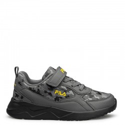 Fila Memory Sugarbush Nanobionic Kids (3AF33035-305)ΠΑΙΔΙΚΑ ΠΑΠΟΥΤΣΙΑ ΓΚΡΙ/ΜΑΥΡΟ