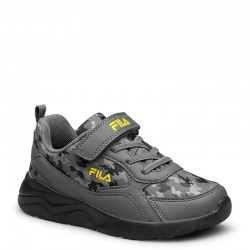 Fila Memory Sugarbush Nanobionic Kids (3AF33035-305)ΠΑΙΔΙΚΑ ΠΑΠΟΥΤΣΙΑ ΓΚΡΙ/ΜΑΥΡΟ