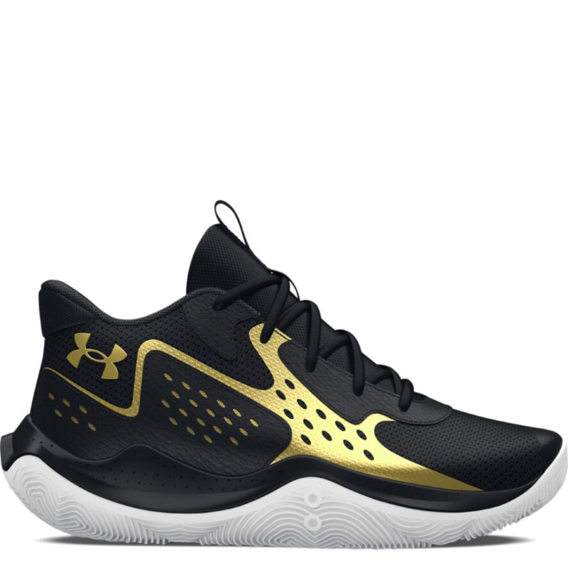 UNDER ARMOUR JET 23 GS (3026635-002)Παιδικά Παπούτσια Μπασκετ  BLACK/METALLIC GOLD